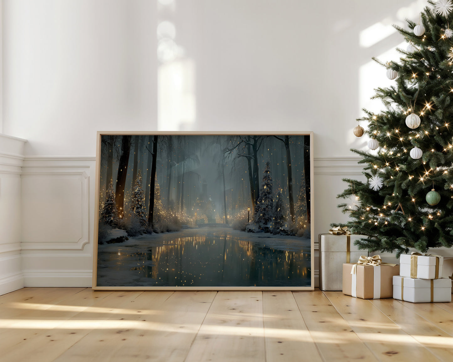 Frost Lake Mirrors December Stars