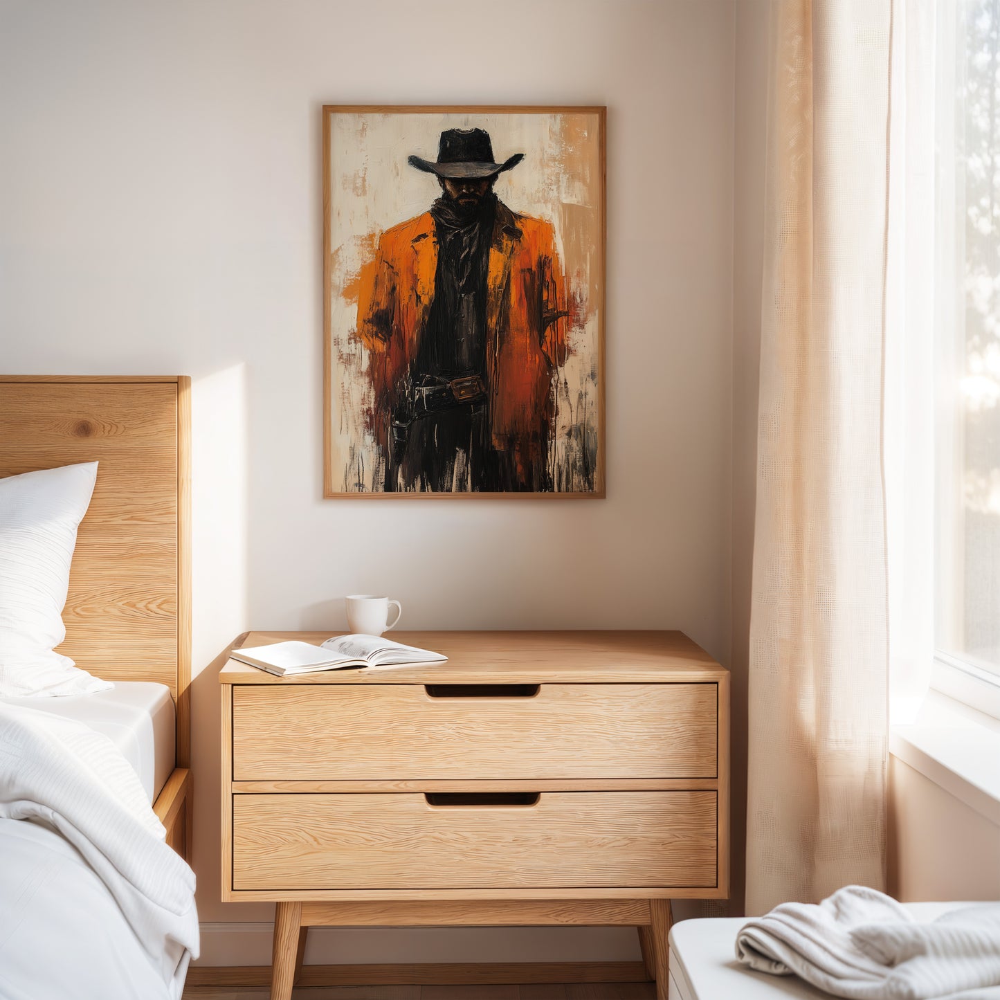 The Drifter in Ember Coat