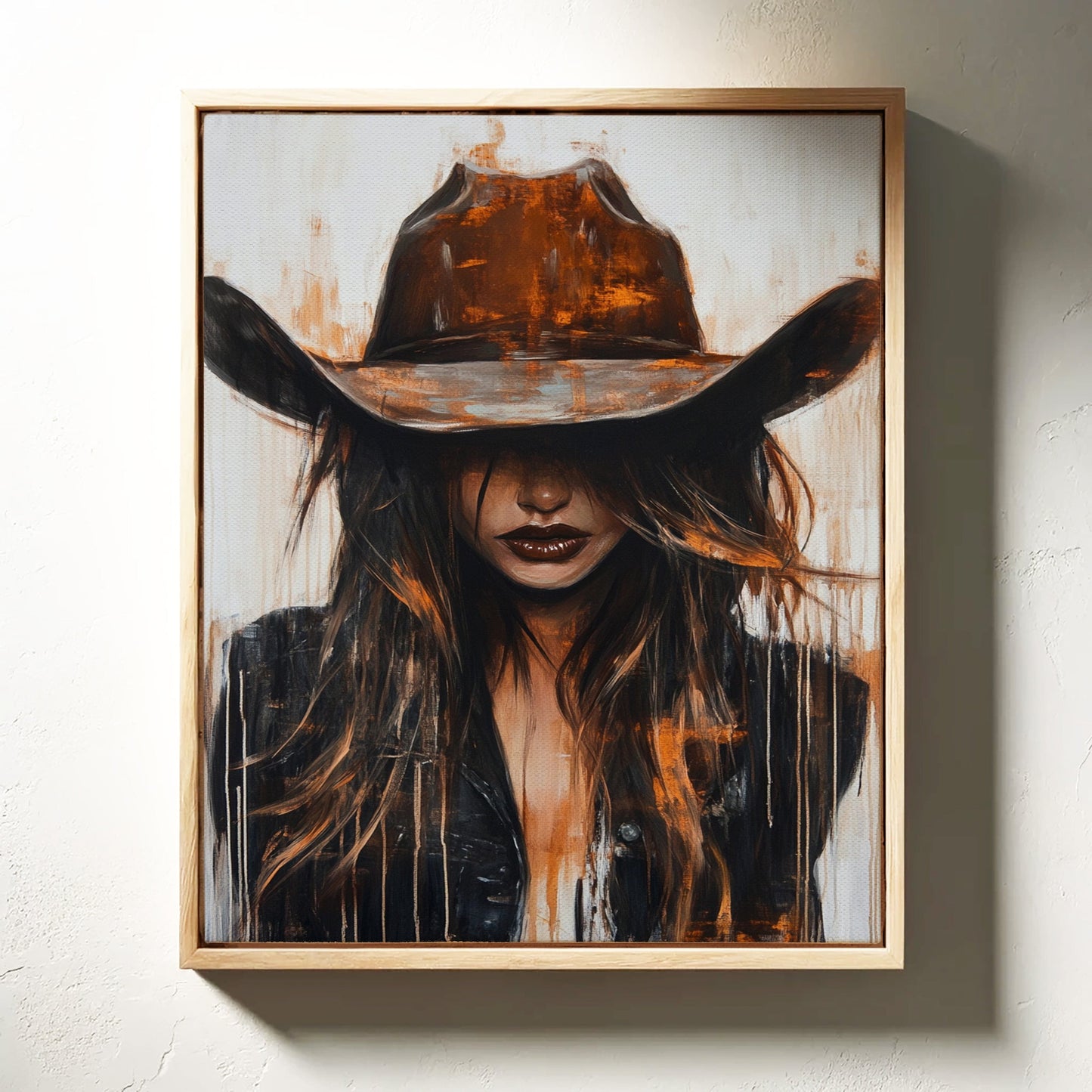 Cowgirl in Crimson – Modern Western Grit