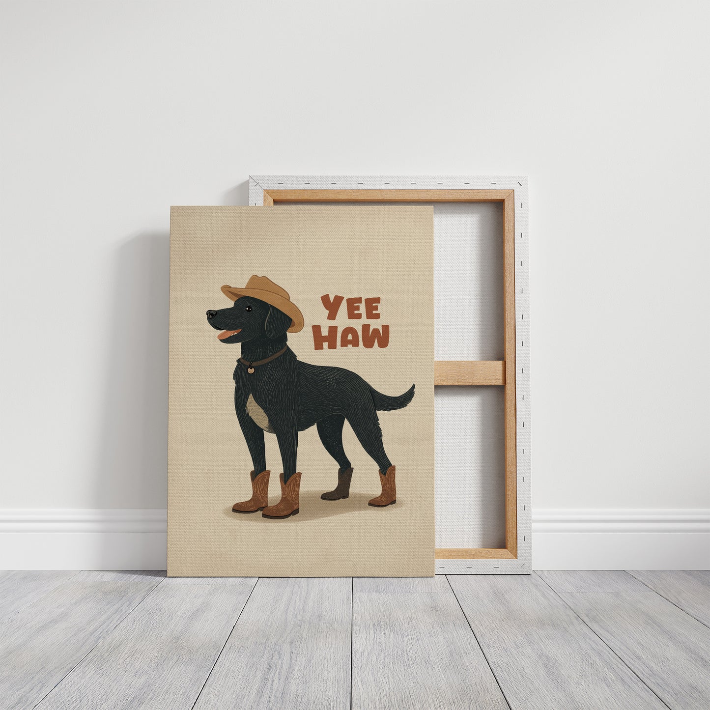Yee Haw Cowboy Dog
