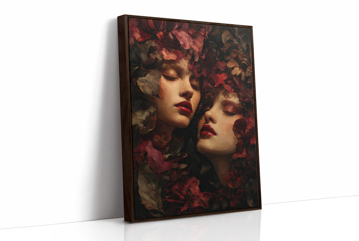 Crimson Petals Between Dreams
