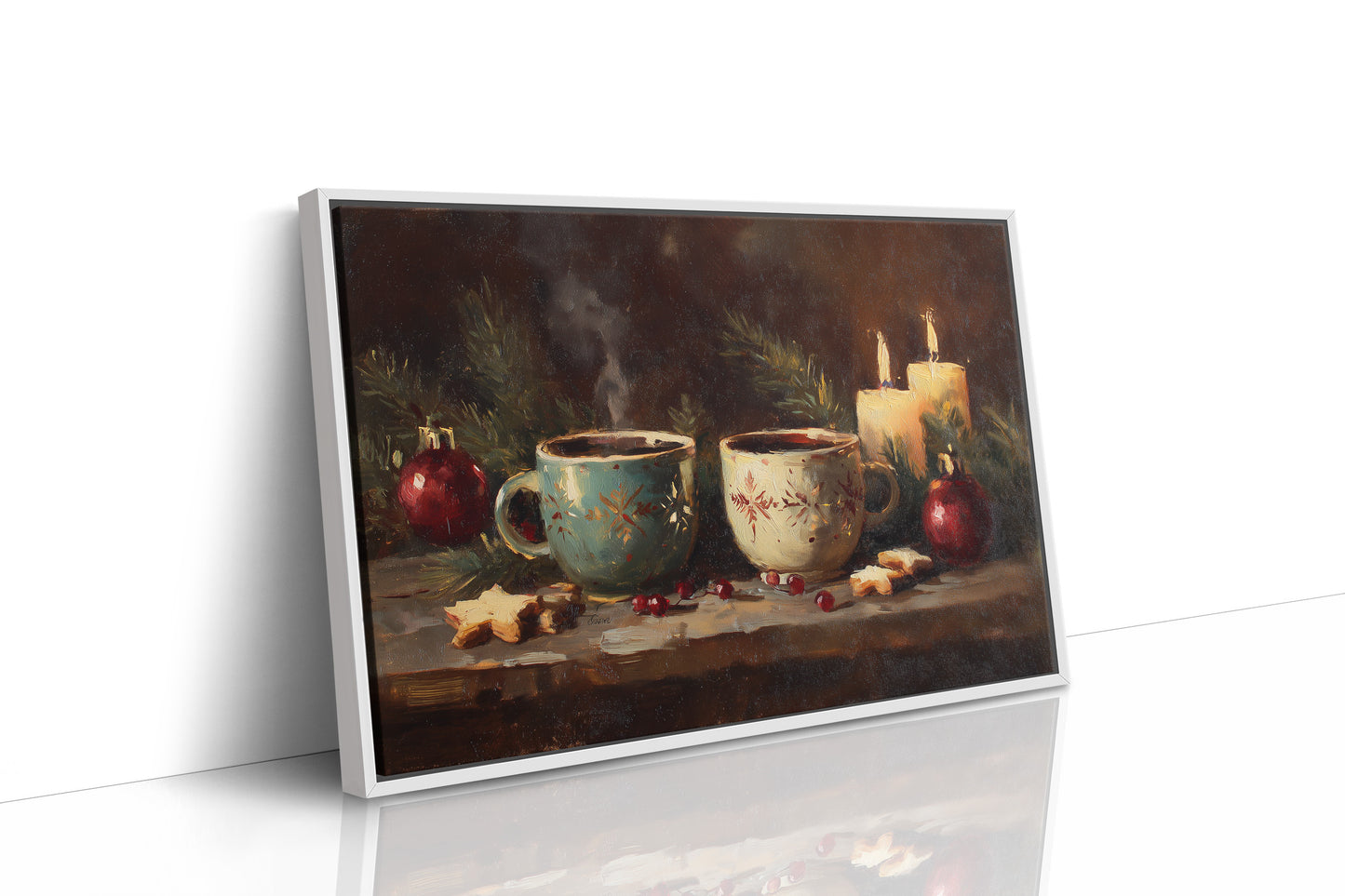 Two Mugs Wait For December's Return