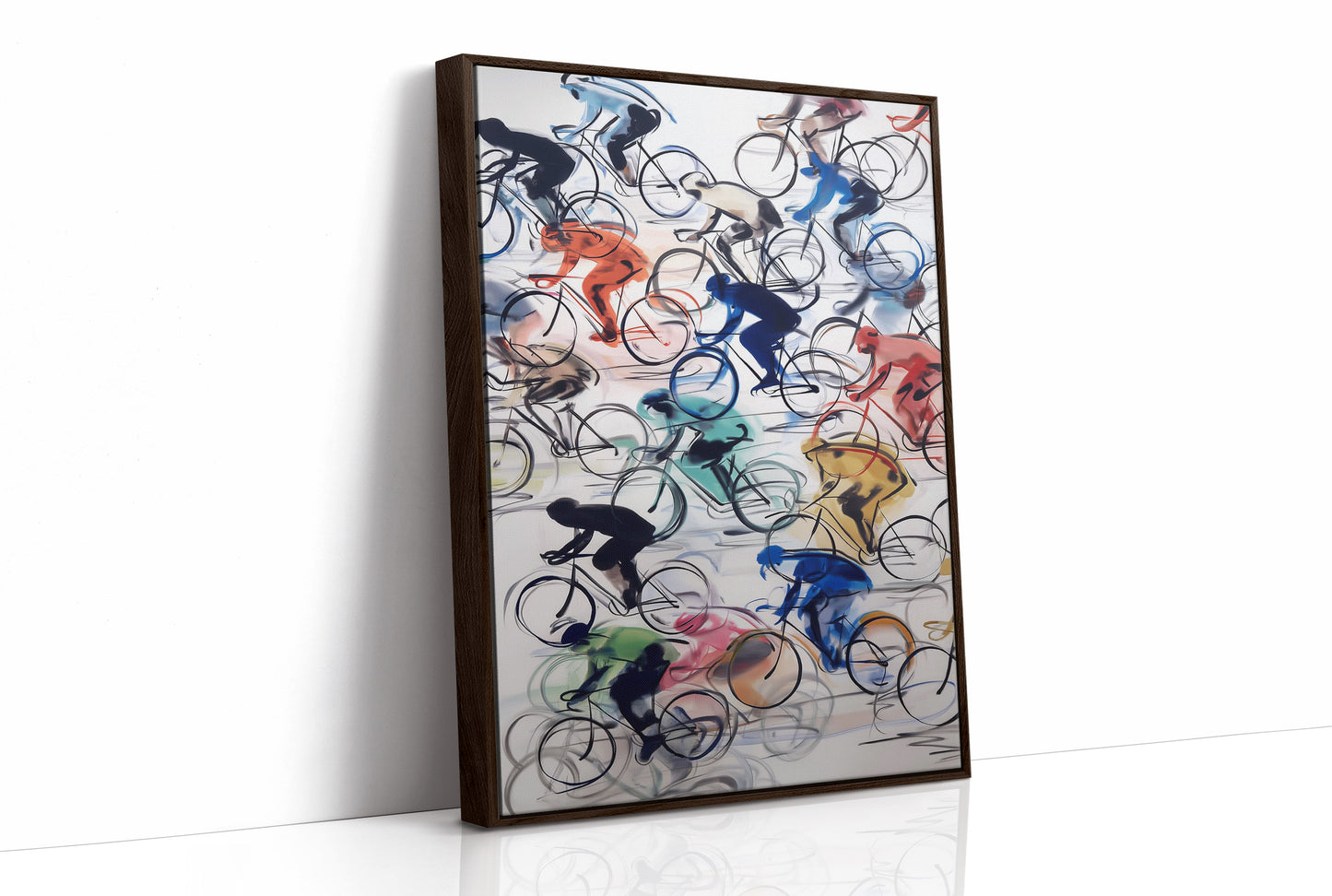 Velocity Abstraction: Peloton in Motion