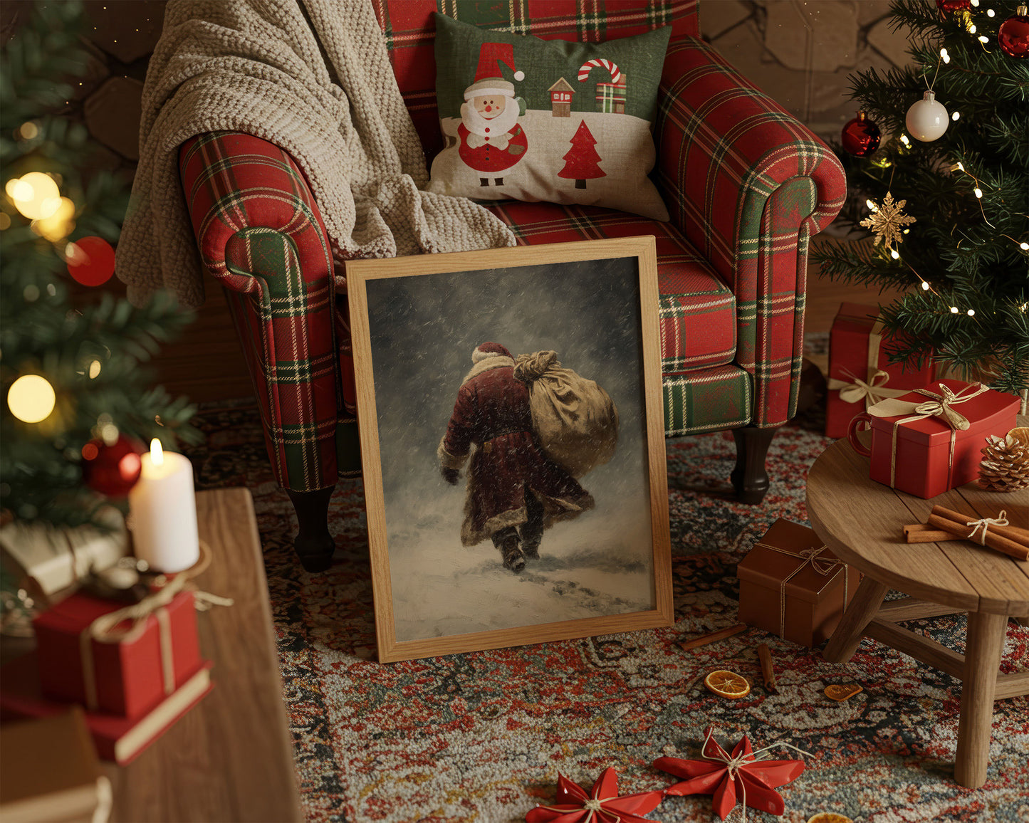 Through Winter Storm With Magic Bound