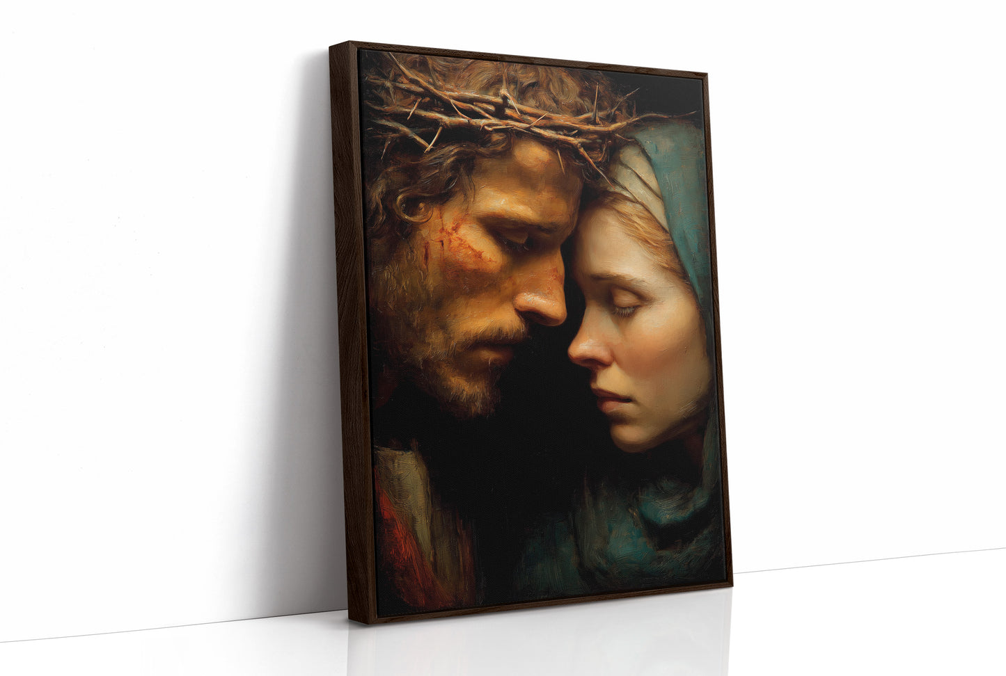 Sacred Sorrow: Intimate Moment of Compassion