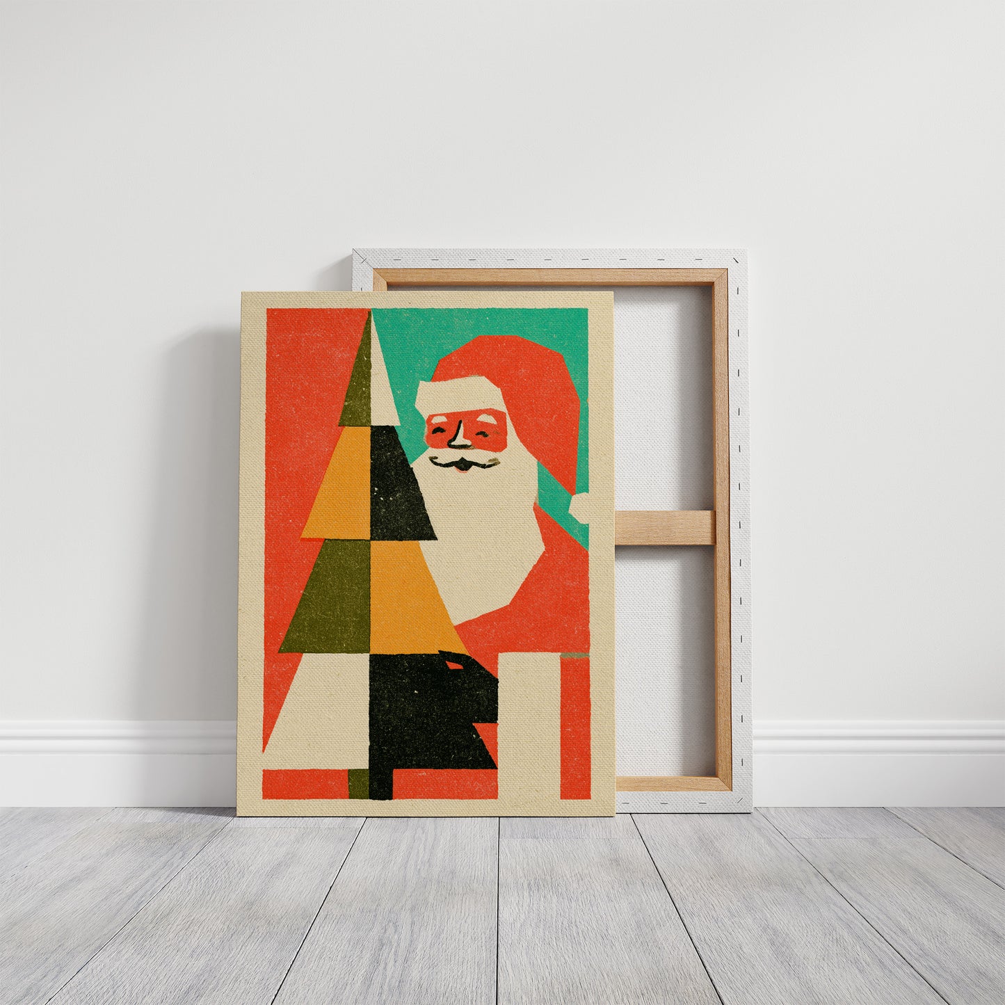 Modernist Santa, Front & Center