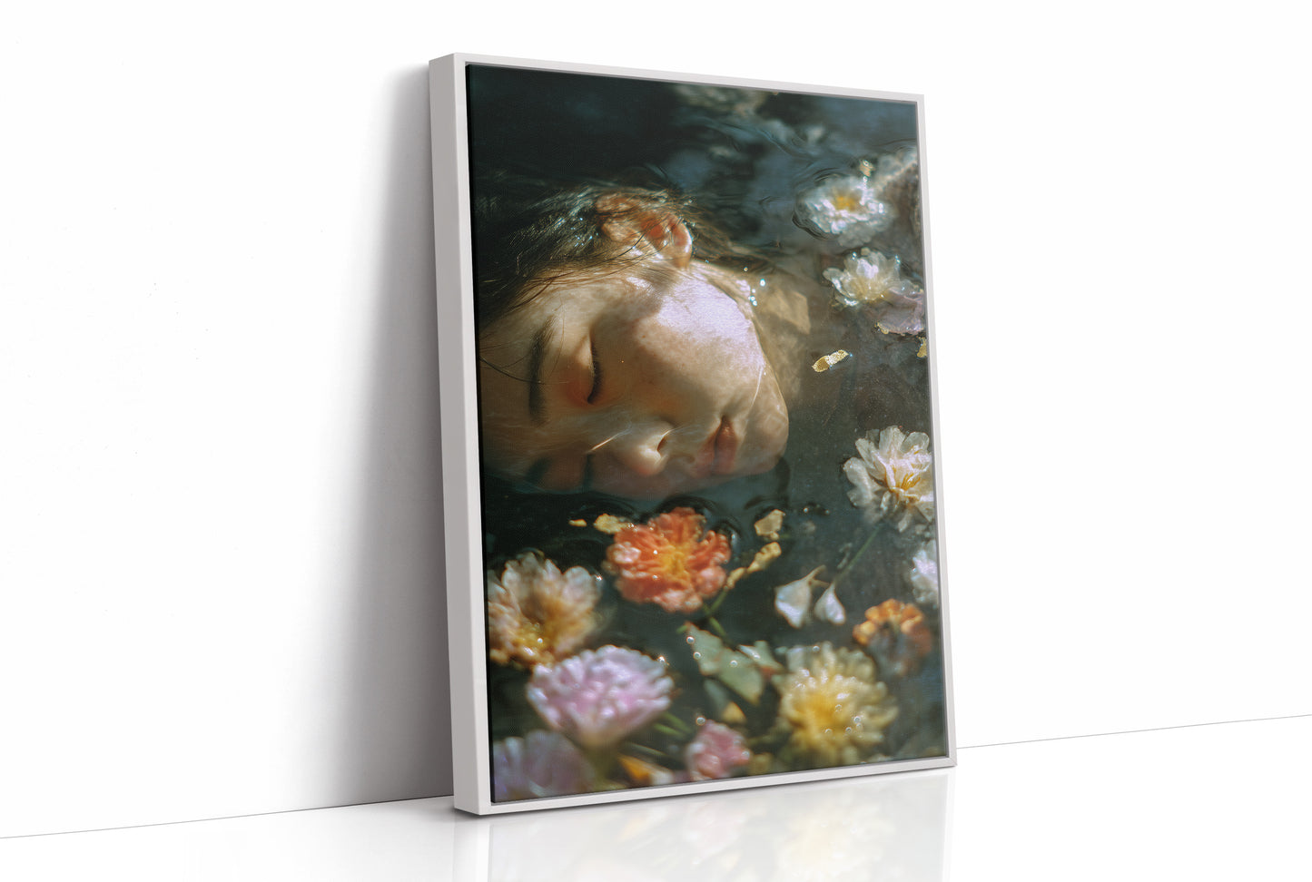 Floating Between Bloom And Sleep