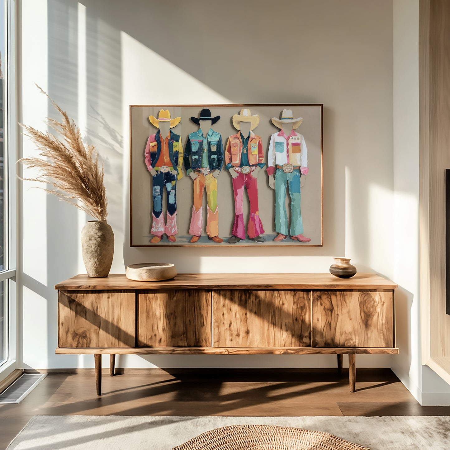 Rhinestone Cowboys Paint Pastel Days