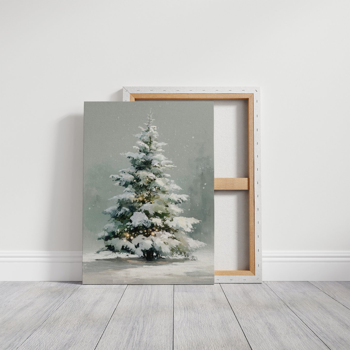 Snow-Draped and Glowing