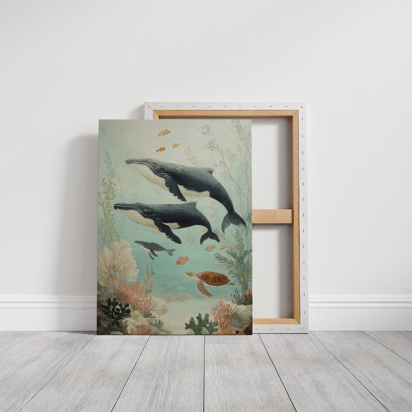 Ocean Giants Dance Through Coral