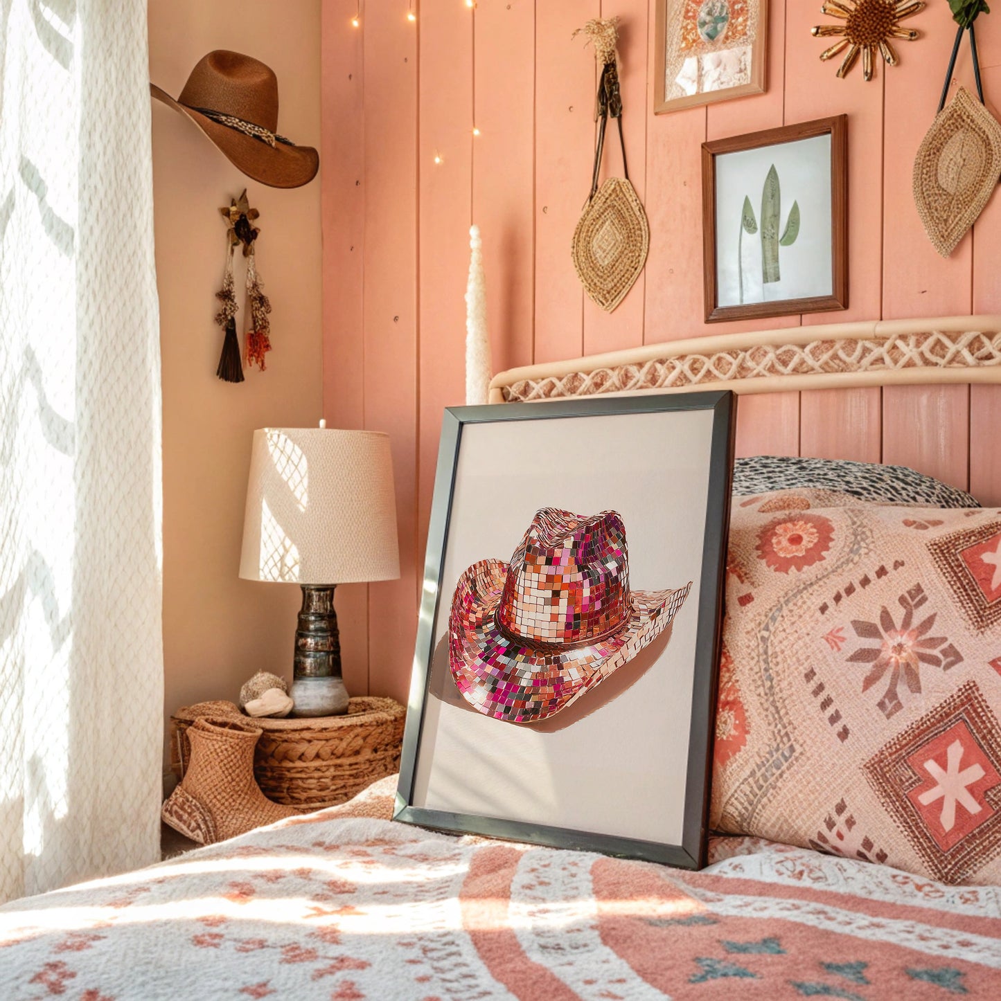 Disco Meets Desert At Sunset