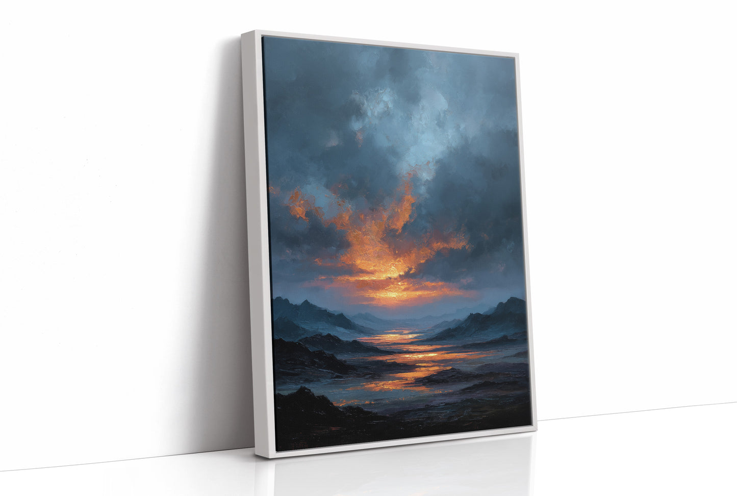 Fire Breaks the Blue Hour