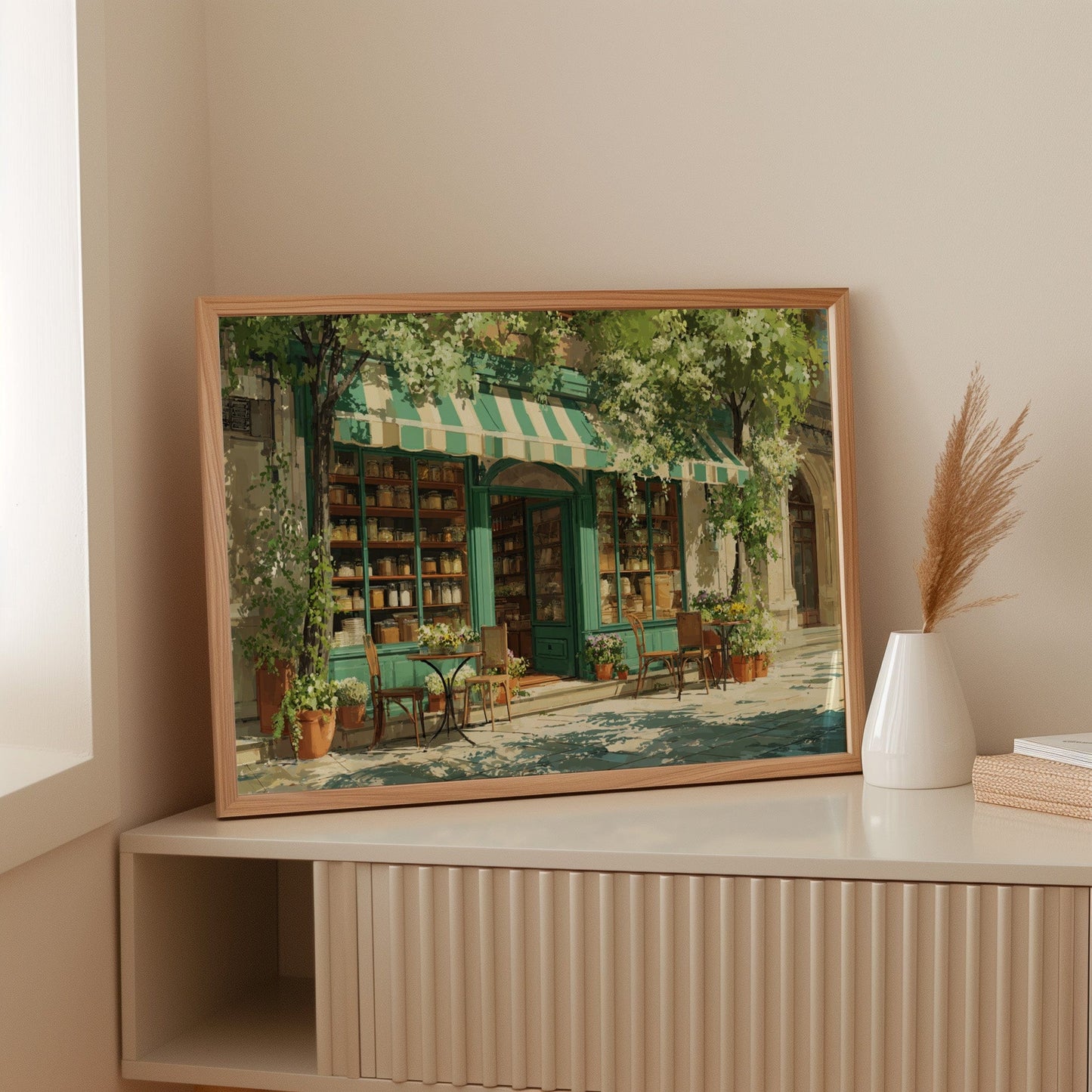 Summer Spills Into Corner Cafe