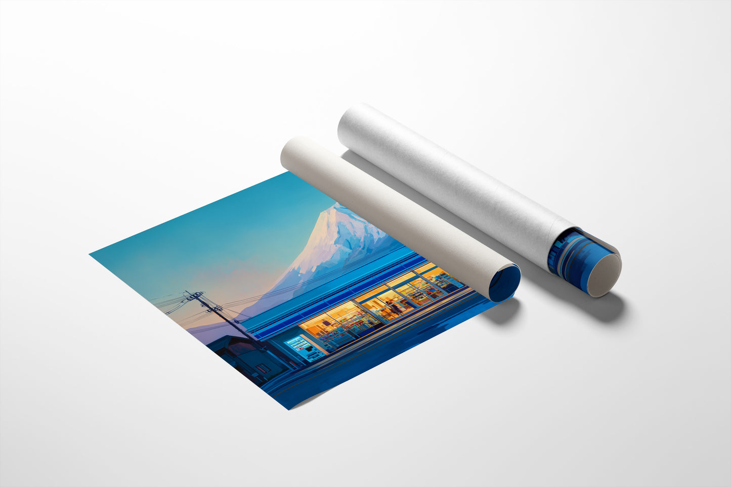 Late Night Under Mount Fuji