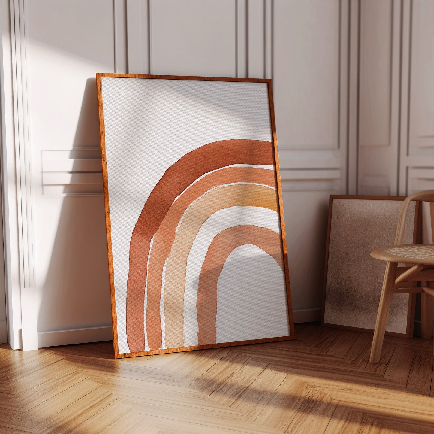 Terracotta Boho Rainbow Arch