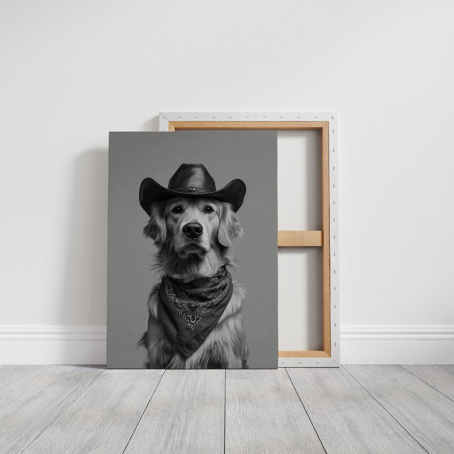 A Canine Cowboy's Quiet Standoff