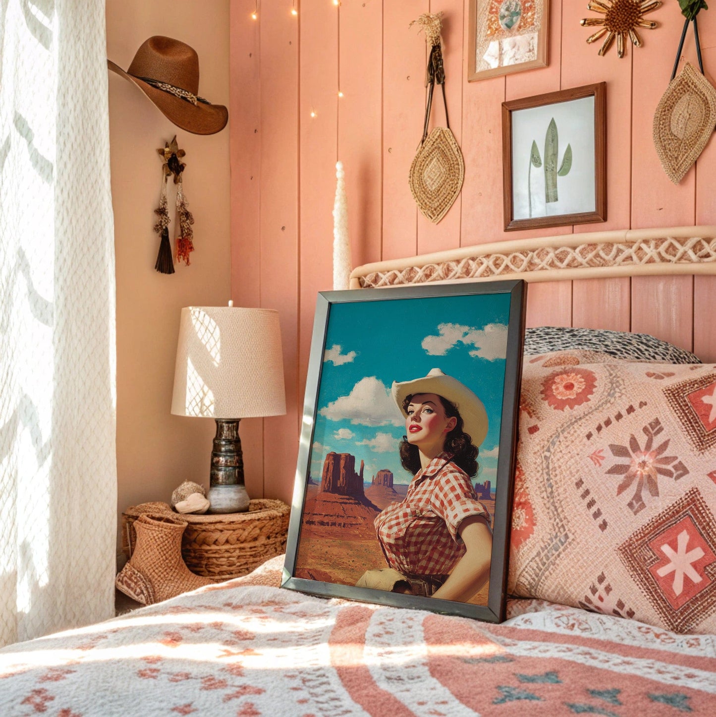 Red Gingham Meets Monument Valley
