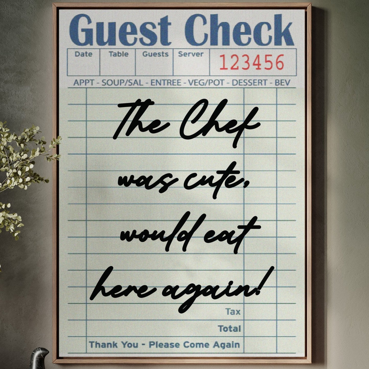 Kitchen Notes From A Perfect Meal