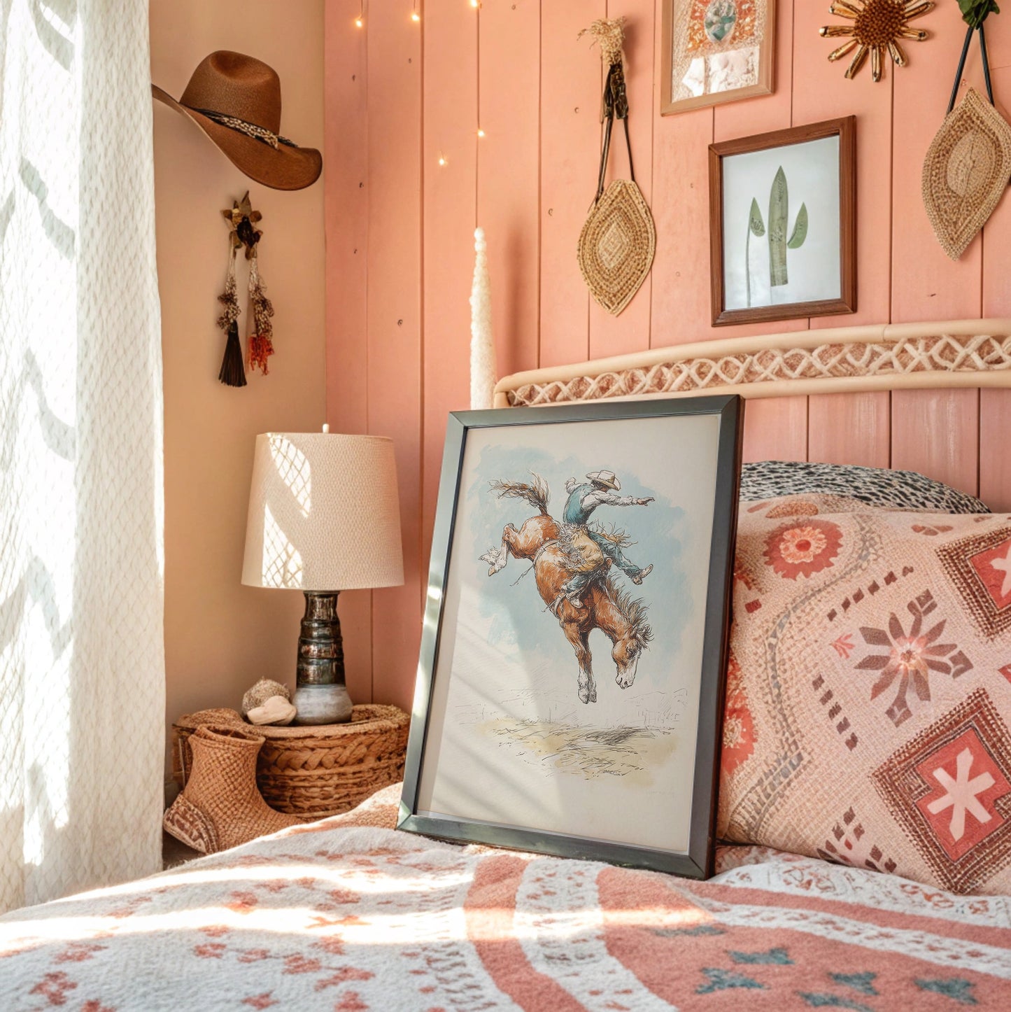 Wild Bronco Writes Sky Poetry