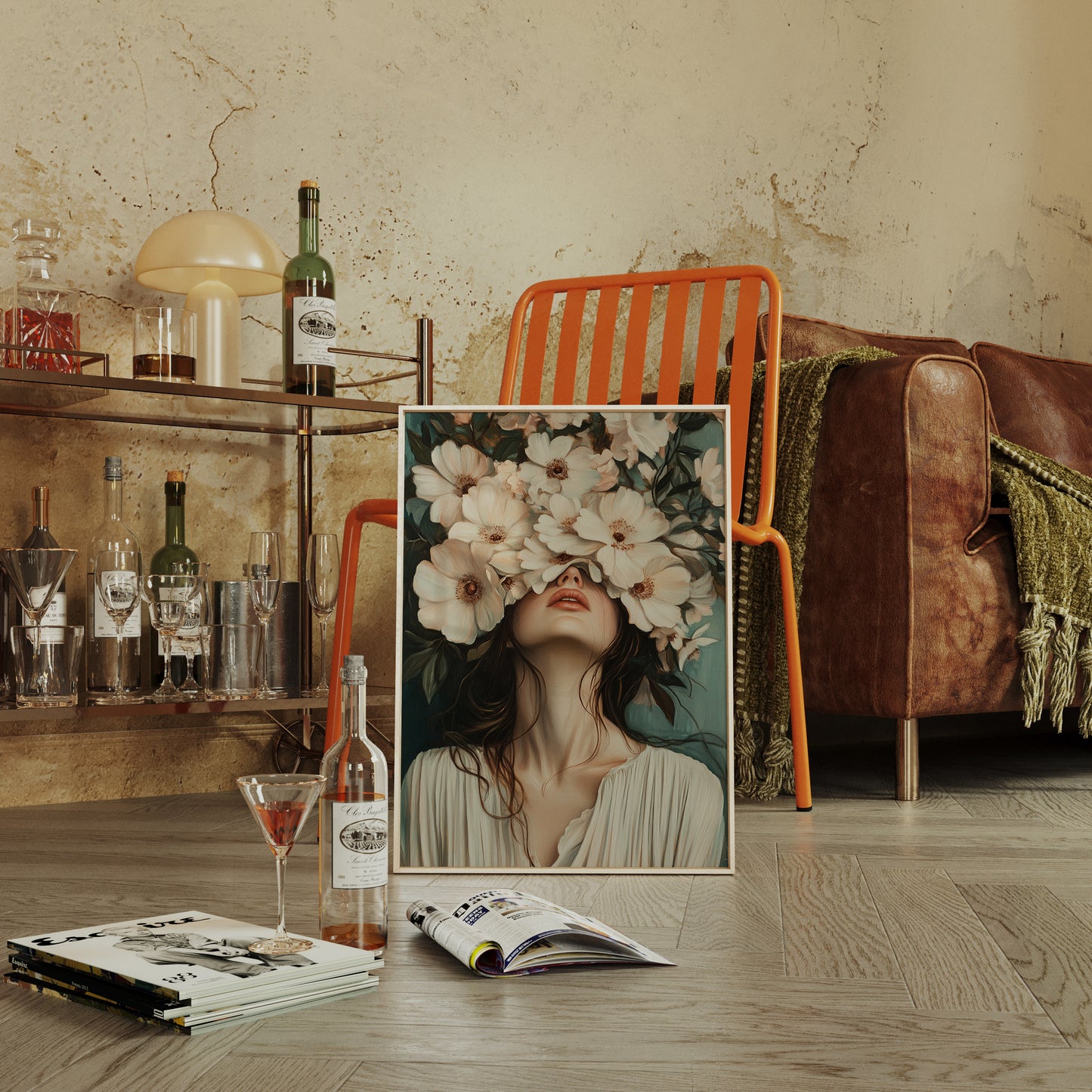 She Blooms in Silence