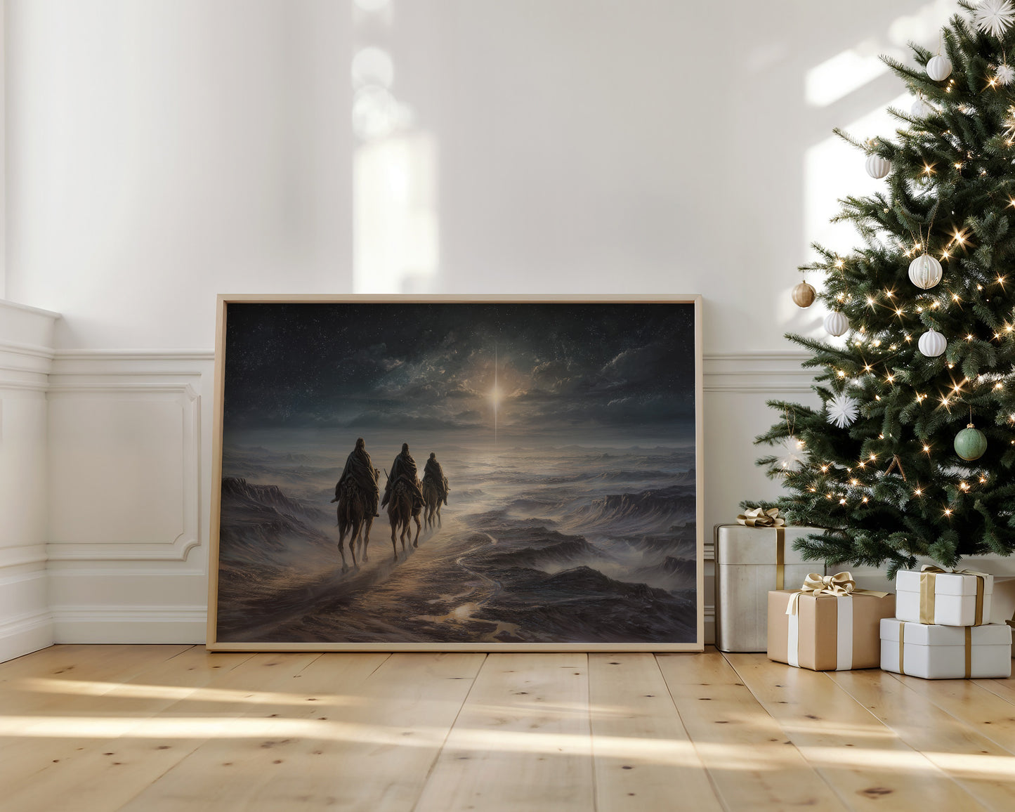 Three Kings Follow Heaven's Light