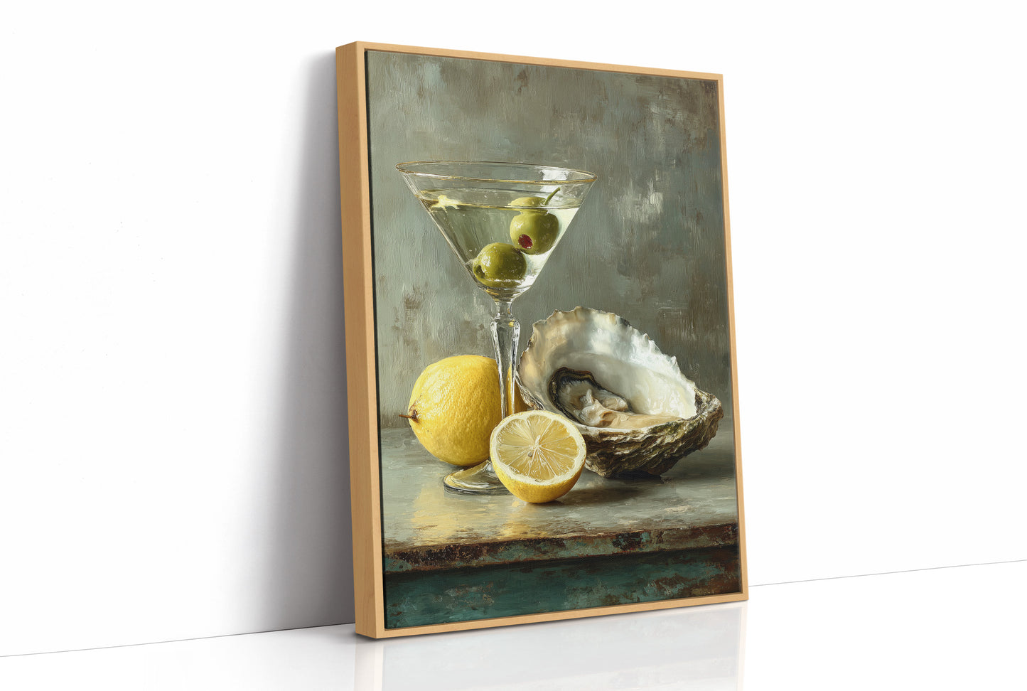 Martini, Lemon, Oyster
