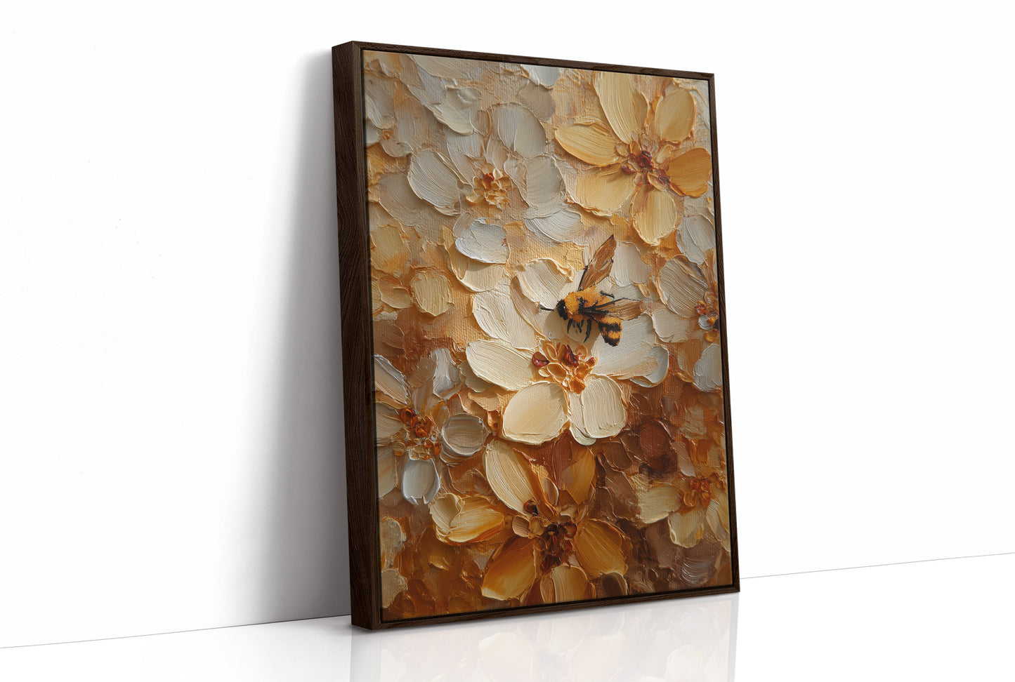 Honey Gatherer's Textured Paradise