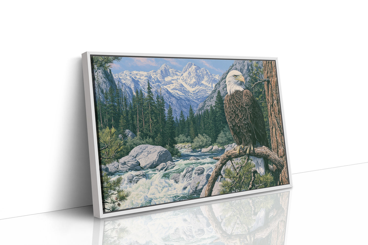 Bald Eagle, Mountain Rapids