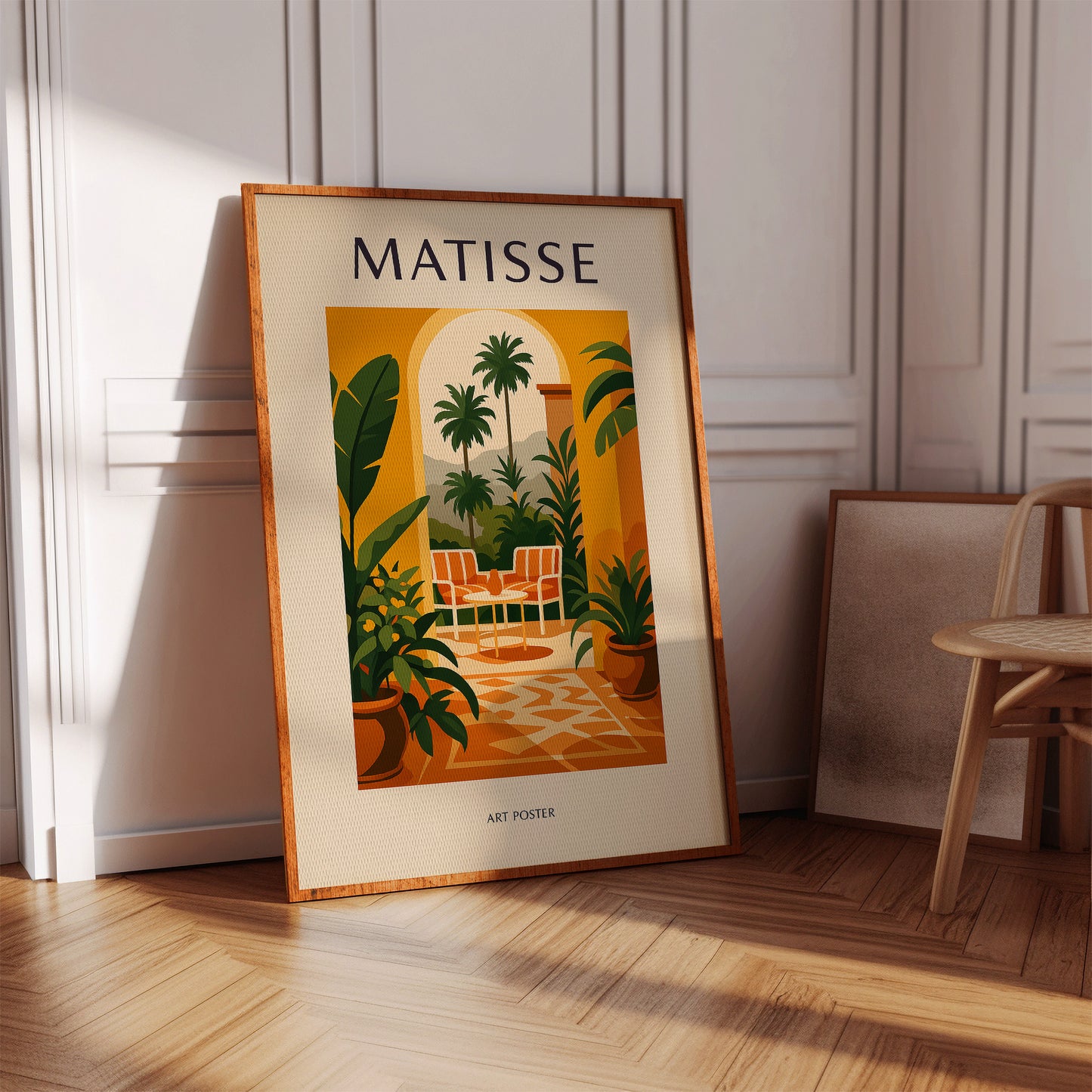 Tropical Archway in Matisse Style