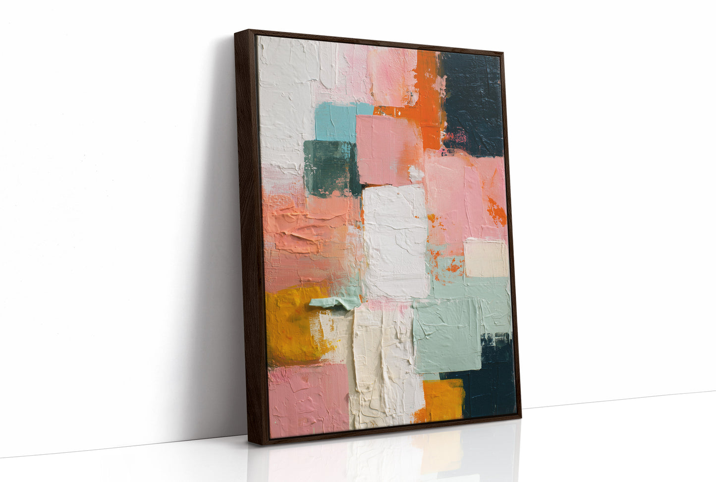 Layers of Life: A Textured Paint Story