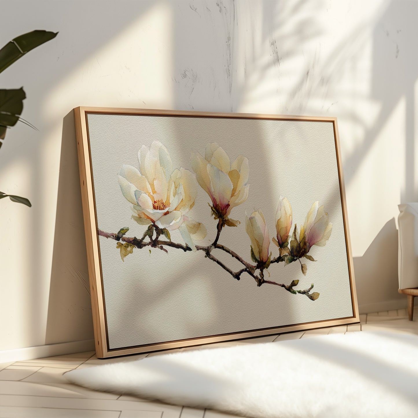 Magnolias Paint Their Morning Song