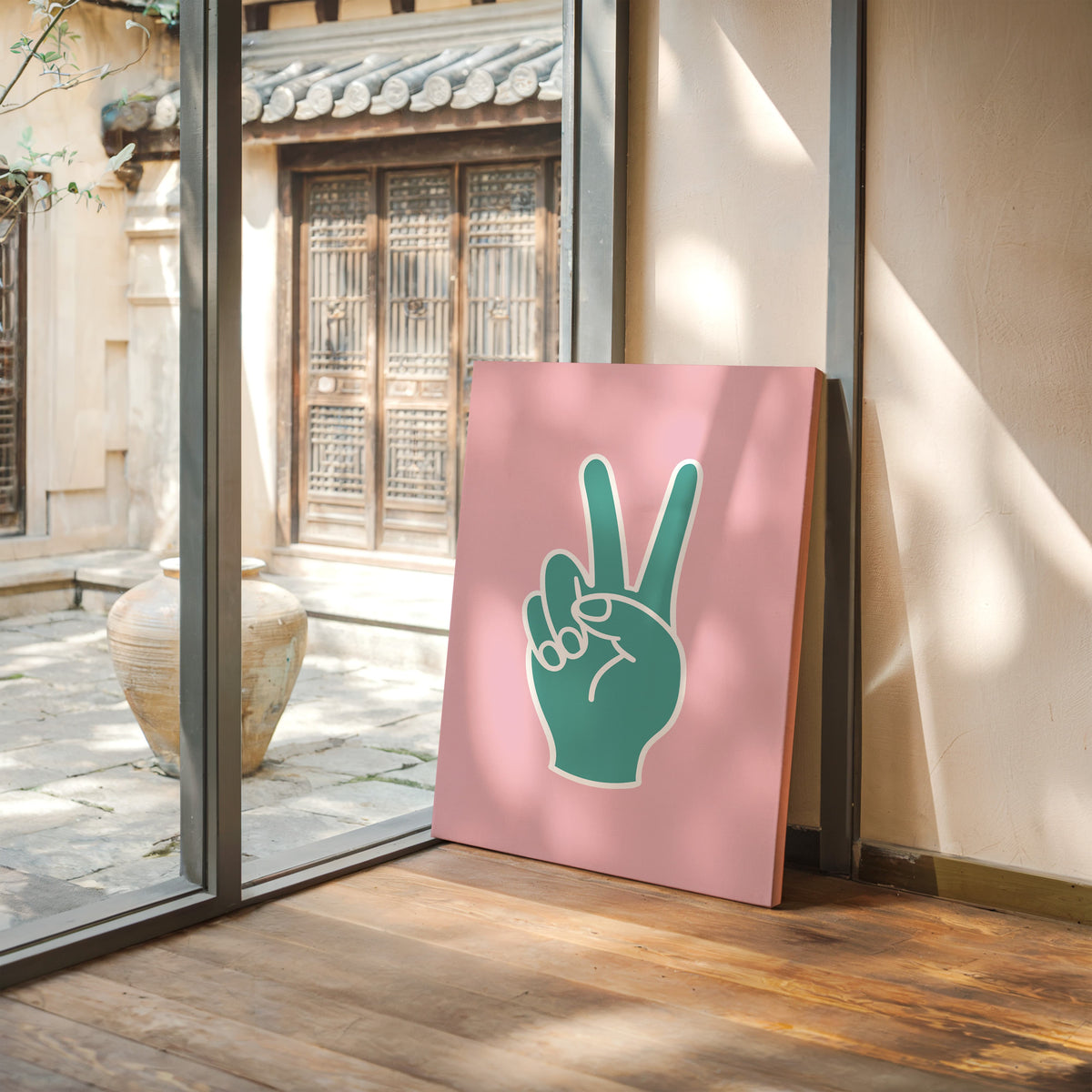Peace Signs Paint Summer Stories