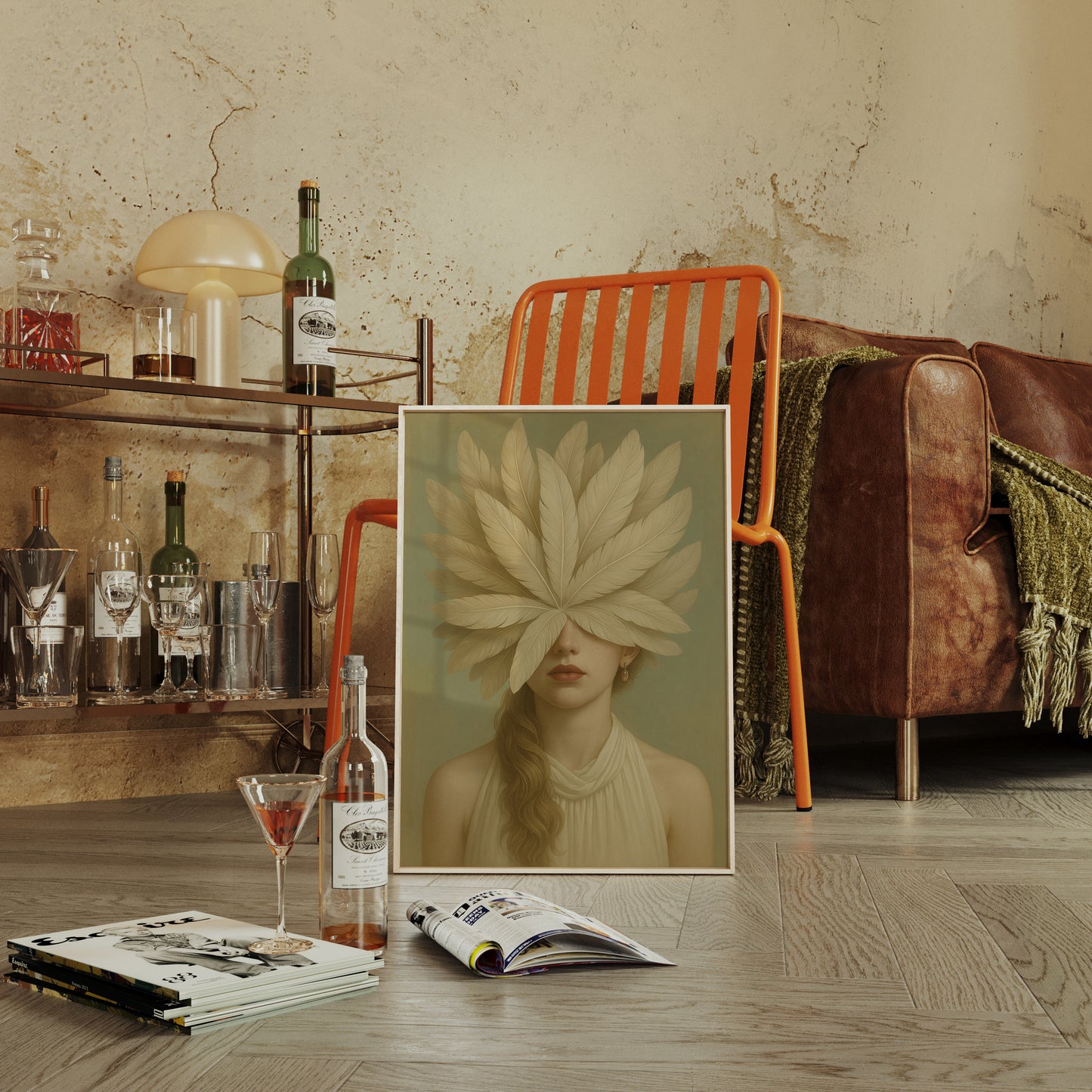 Whispers of Ivory Feathers