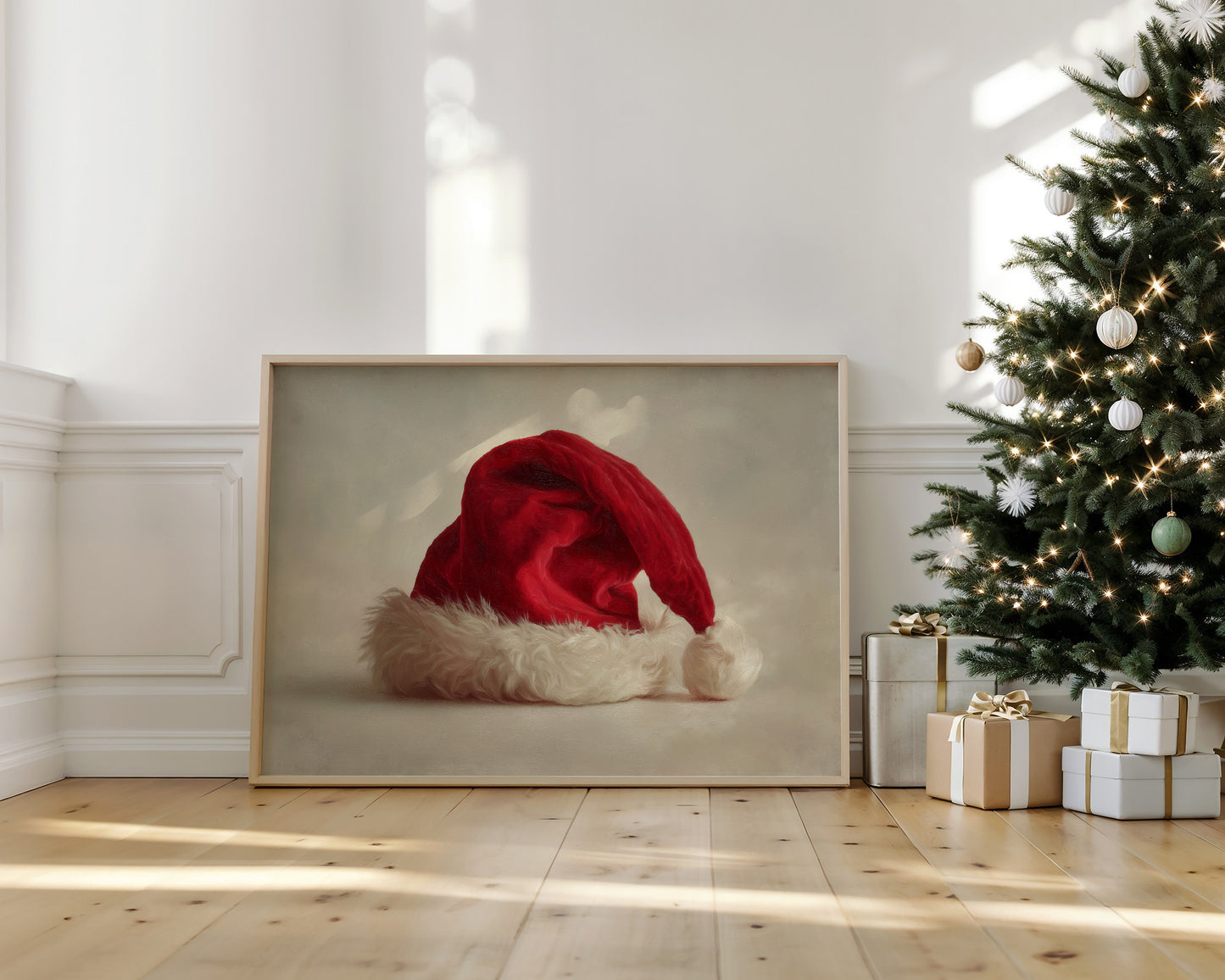 Santa's Hat Rests Between Adventures