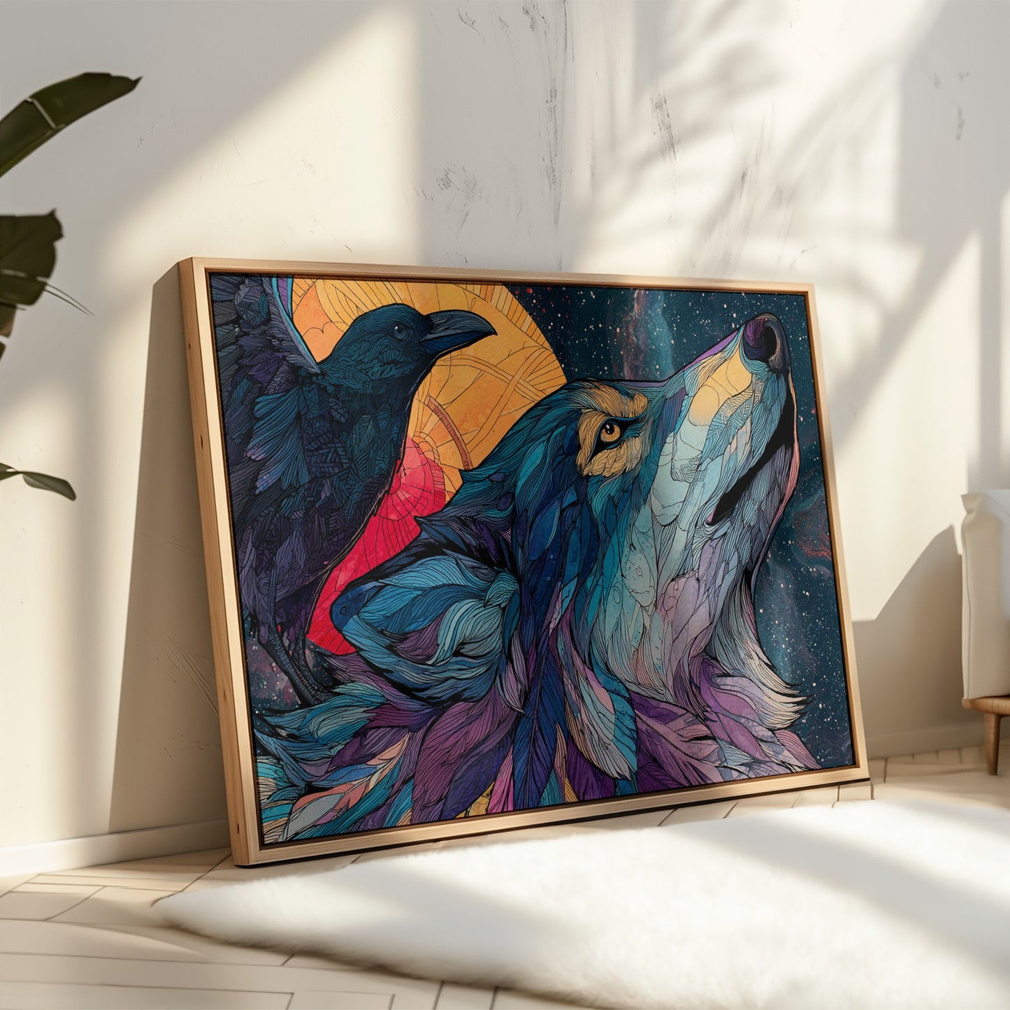 Ancient Tales Of Wolf And Raven