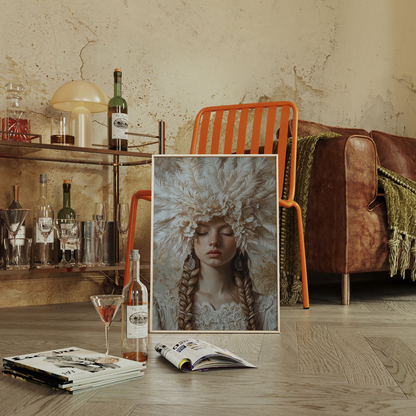 Crowned in Silence and Lace