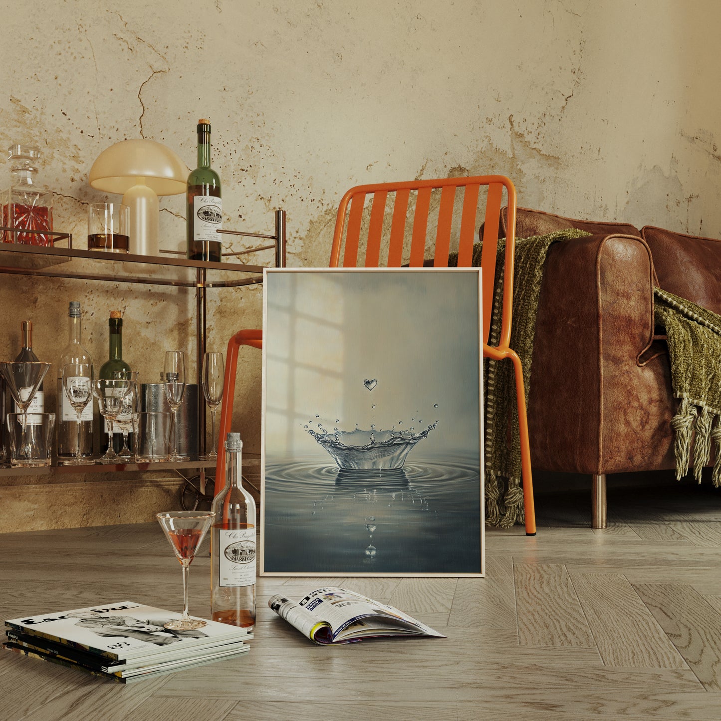 Heartbeat in a Ripple