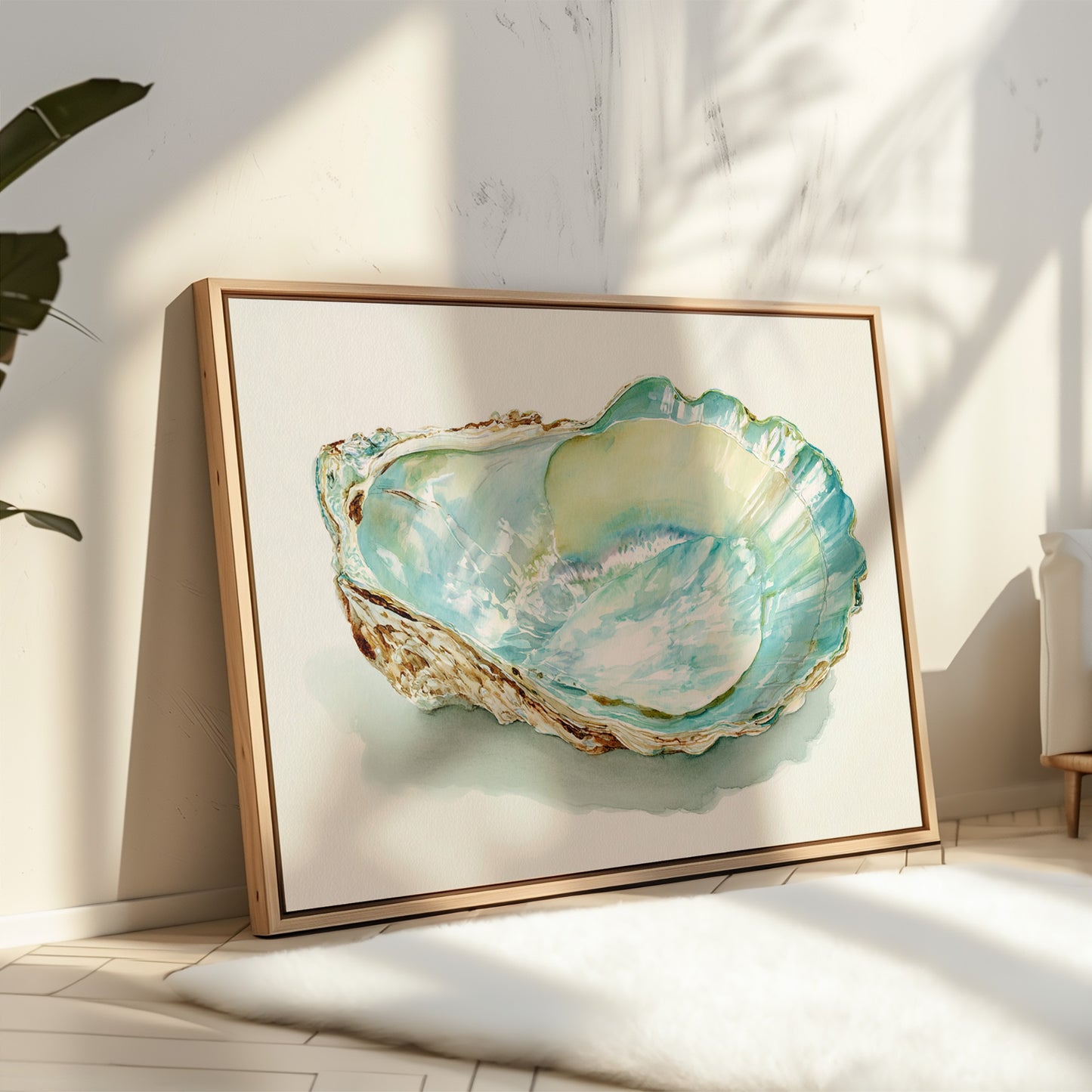 Ocean's Pearl Catches Morning Light