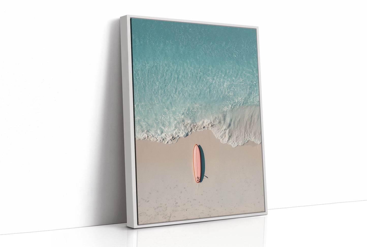 Surfboard, Sand, Solitude