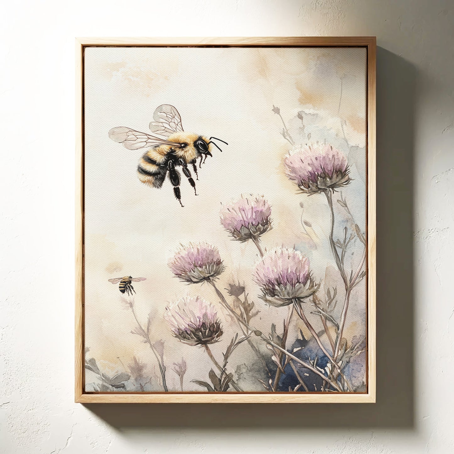Pollinators Dance Among Petals