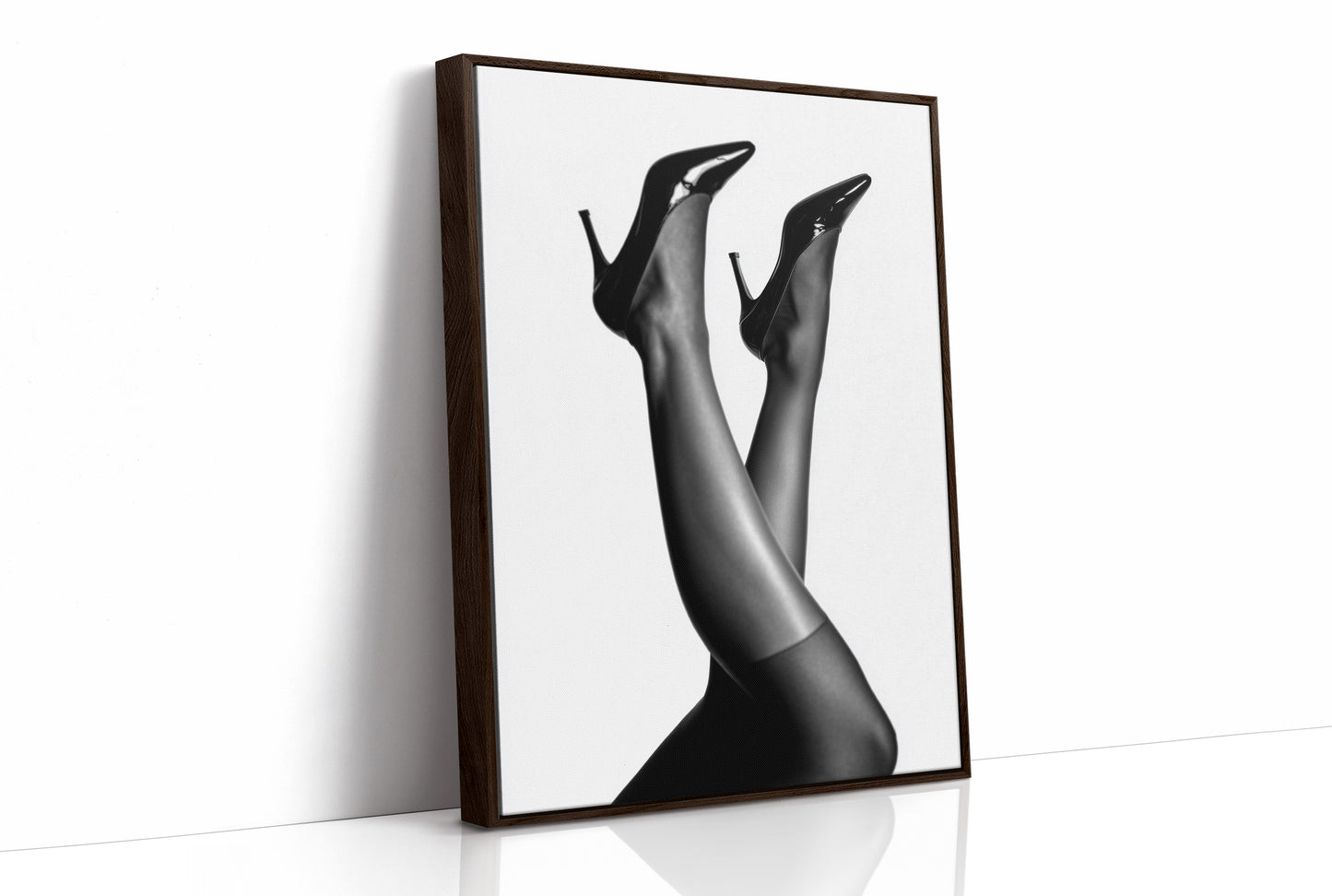 Elegant Silhouette: Stilettos in Motion