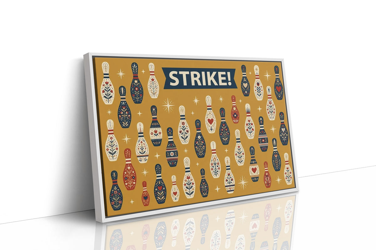 Strike! Pins and Needlepoint