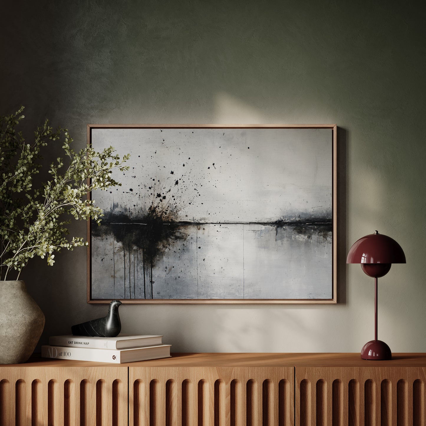Flecks of Time on Canvas