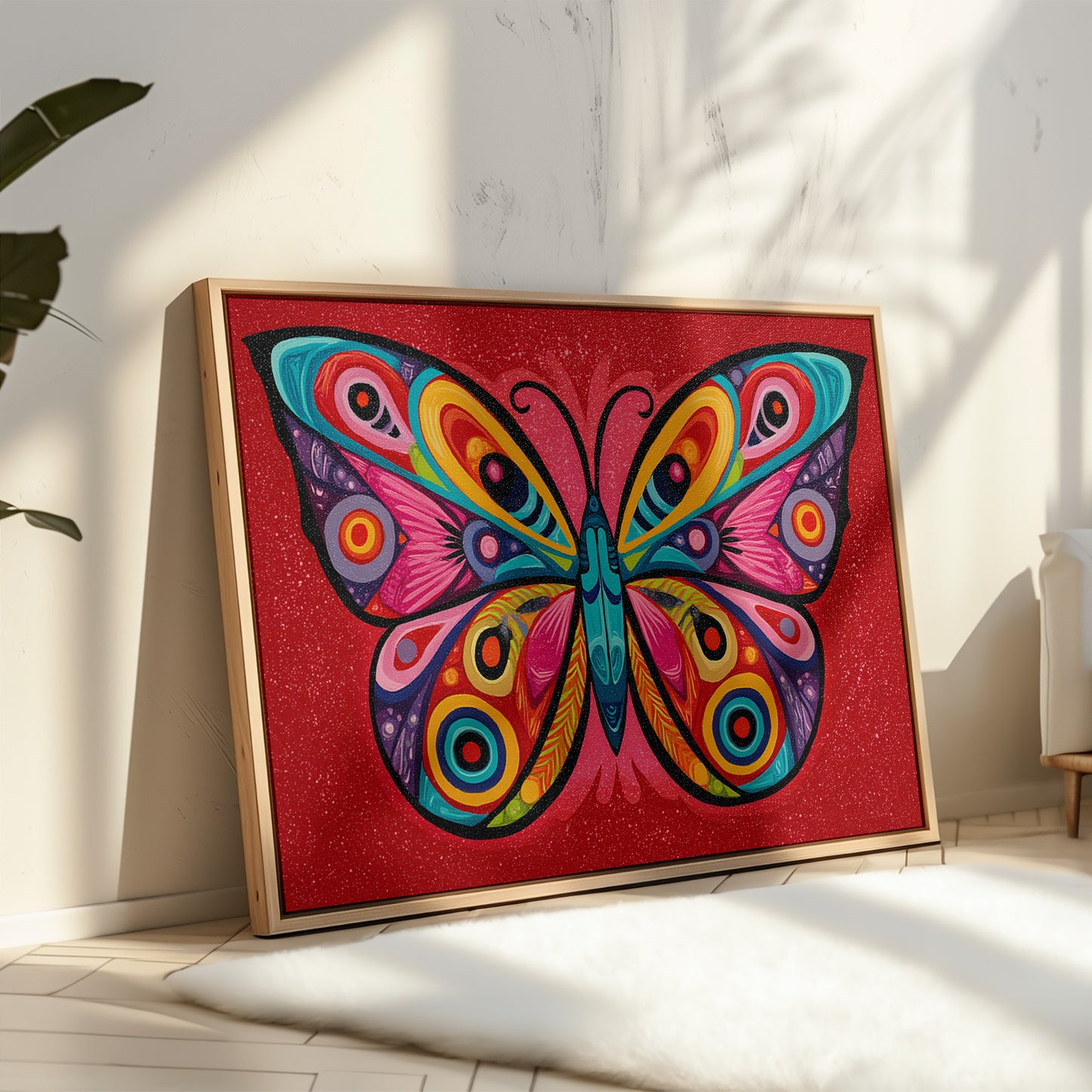 Colors Take Wing In Midnight Fire