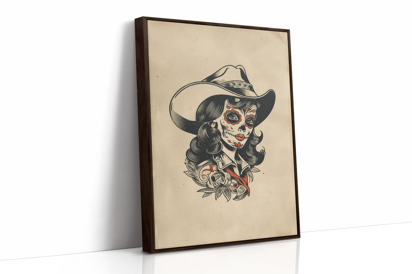 Roses Bloom Under Desert Stars