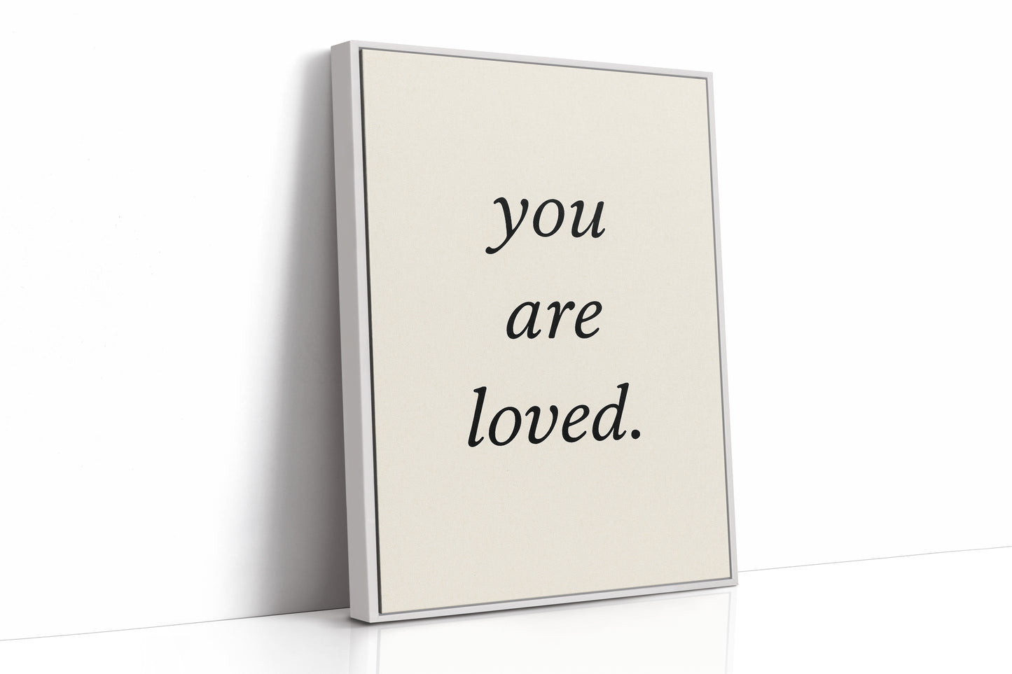 You Are Loved Minimalist Print