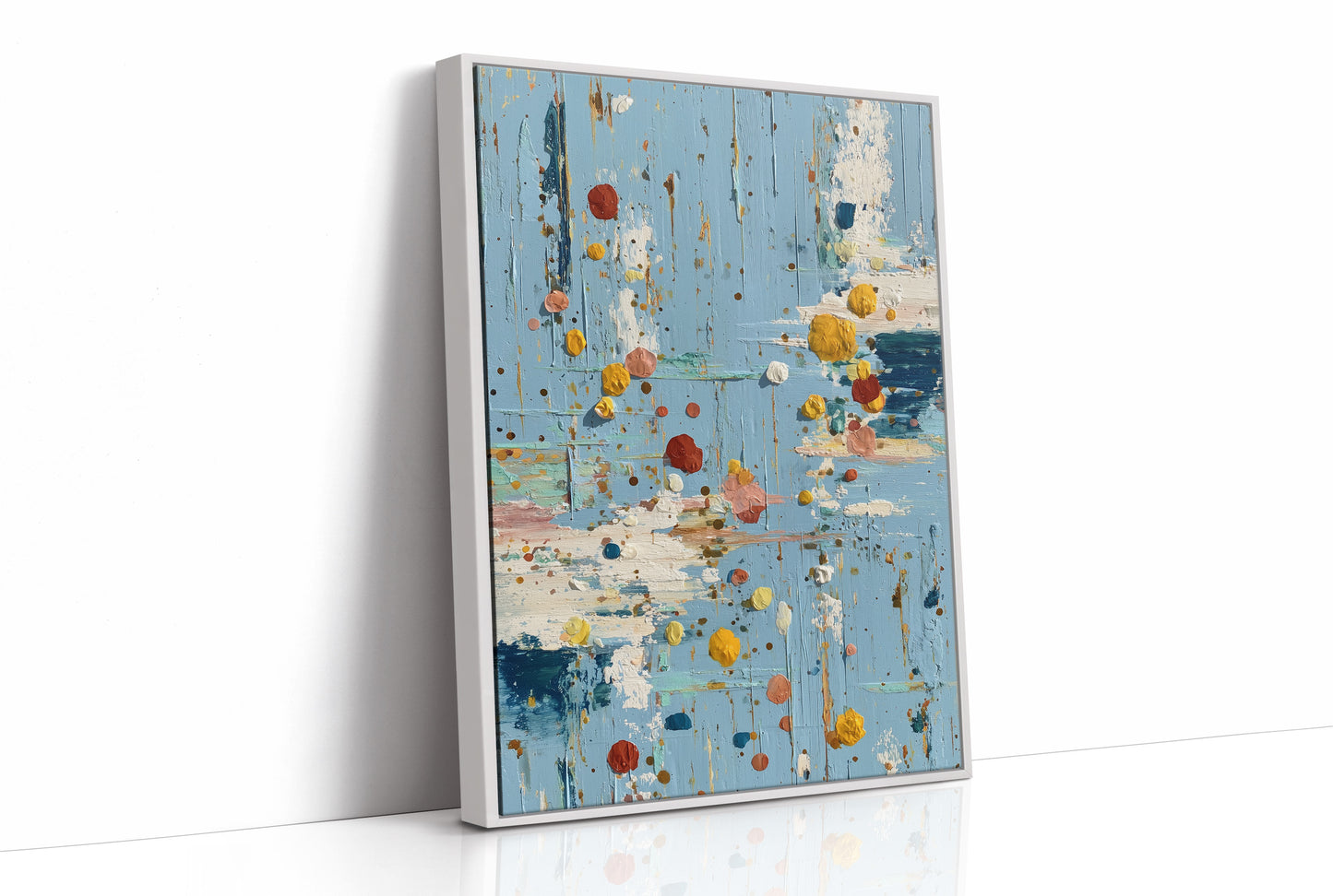 Drips in Powder Blue