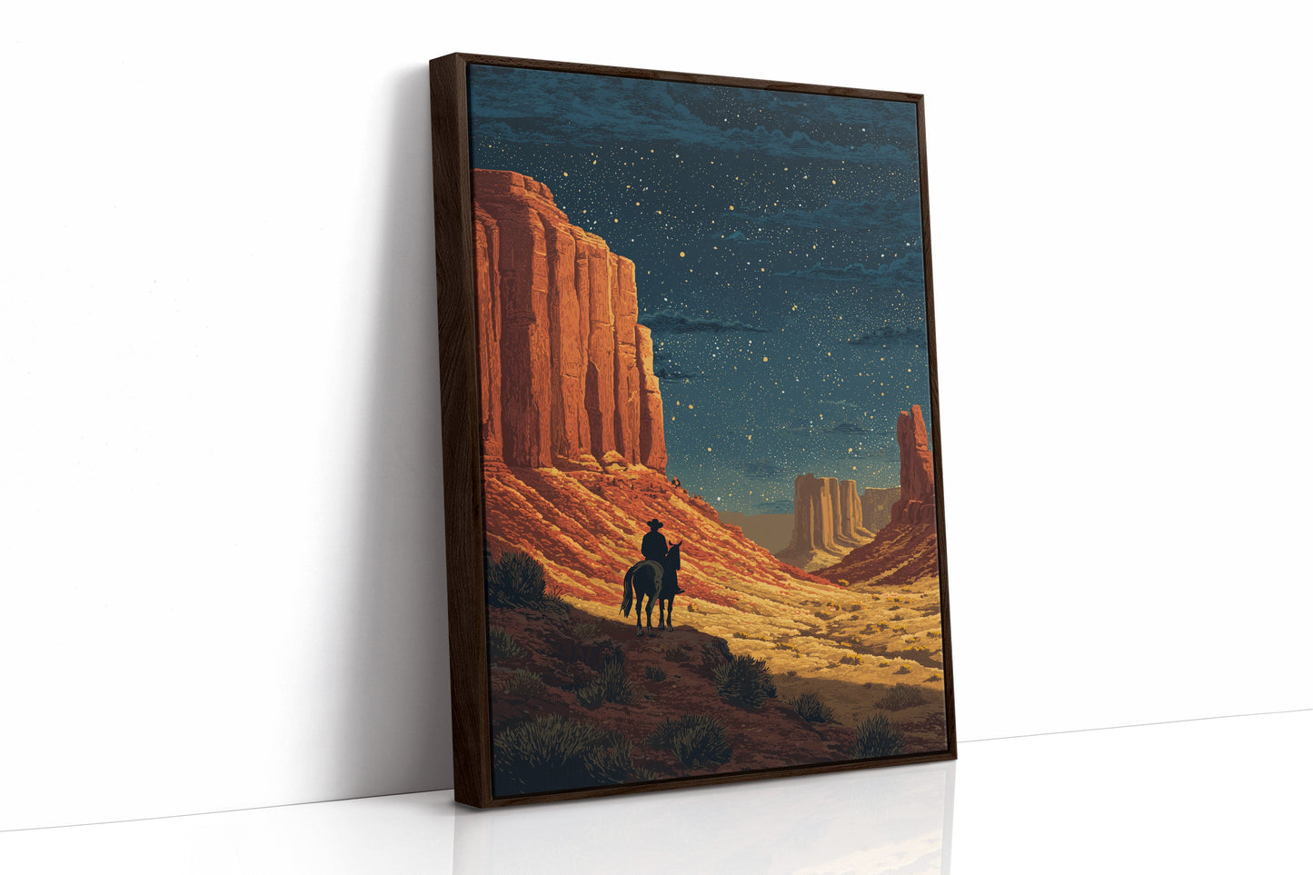 Where the West Meets the Infinite Sky