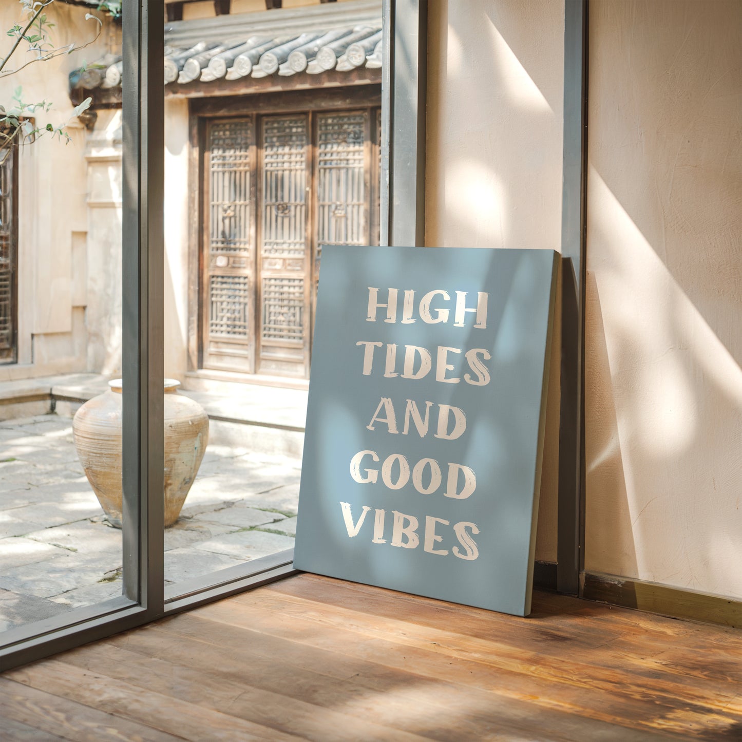 Ocean Breeze Writes Simple Truths