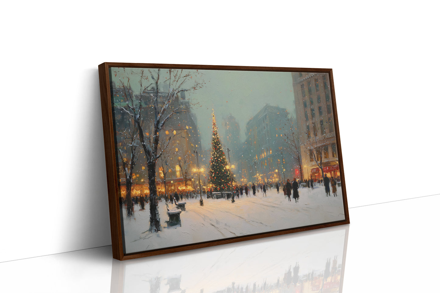 Yuletide Glow Through Winter's Cheer
